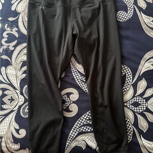 Under Armour Black Fitted Leggings size 2x